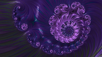 Trippy Psychedelic Fractal, dark, purple, artistic, Abstract, fractal, abstract purple HD wallpaper