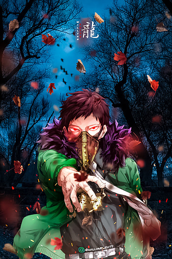 Overhaul, naruto, sky, art, mikey, academia, boku no hero, bakugou, Midoriya, roud 6 HD phone wallpaper