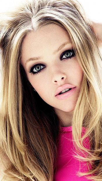 Amanda Seyfried, nose, face, Hollywood actress HD phone wallpaper