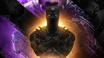 Chadwick Boseman Black Panther Fan Art , chadwick-boseman, black-panther, 2018-movies, movies HD wallpaper