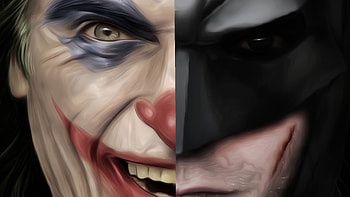 Batman X Joker , batman, joker, superheroes, artist, artwork, digital-art, artstation HD wallpaper