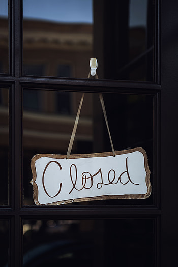Words, Inscription, Text, Sign, Signboard, Door, Closed, It's Locked HD phone wallpaper