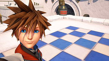 Sora Key Art 13, Roxas clothes mod, Kingdom Hearts III, Game modding HD wallpaper