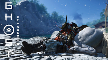 Ghost of Tsushima — : Snowbound Ronin, Video Game HD wallpaper