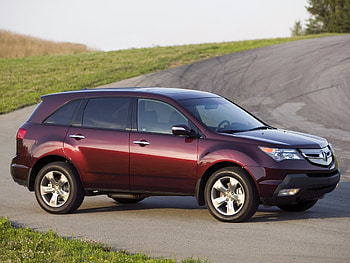 Auto, Nature, Cherry, Acura, Cars, Road, Jeep, Side View, Akura, Mdx HD wallpaper