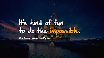 Walt Disney Quotes HD wallpaper