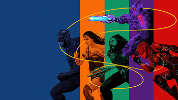 Zack Snyder's Justice League — Pop‑Art HD wallpaper