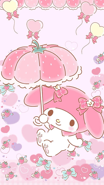 my melody, bunny, hellokitty HD phone wallpaper