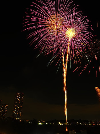 Holidays, Night, Salute, Holiday, Fireworks, Firework HD phone wallpaper