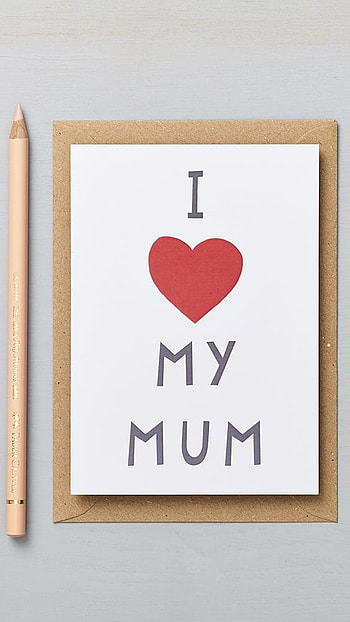 I Love You Mom, Beautiful, Painting HD phone wallpaper