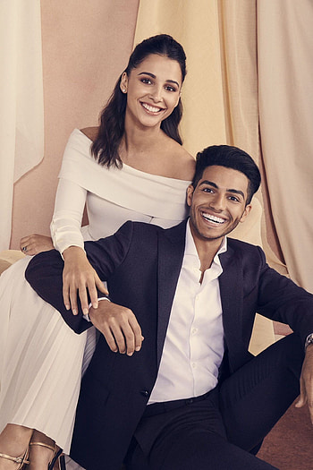 Mena Massoud, Naomi Scott, Disney Aladdin, Aladdin film HD phone wallpaper