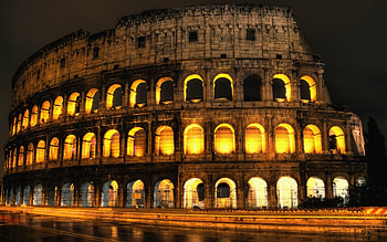 Colosseum, Seven Wonders HD wallpaper