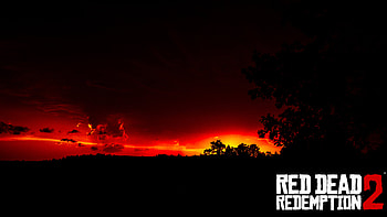 RDR2 — Crimson Dusk Shadows ( ), Video Game, Red Dead Redemption 2, Shadow HD wallpaper