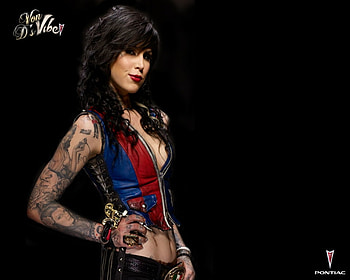Kat von D, , femal, model tattoo shop HD wallpaper