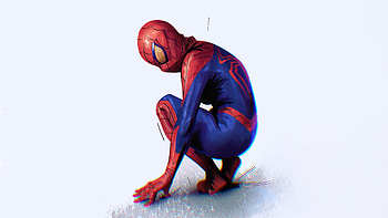 Spiderman Solitude, spiderman, superheroes, artwork, digital-art, art HD wallpaper