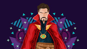 Doctor strange, marvel, artwork, minimal HD wallpaper
