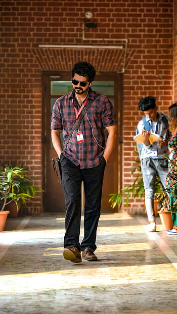 super star Vijay, superstar, vijay HD phone wallpaper