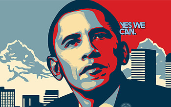I love Obama HD wallpaper