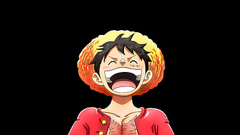 Luffy Dark Minimal , monkey-d-luffy, anime, dark, black, oled, artist, artwork, digital-art HD wallpaper