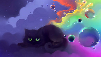Cat For Chromebook - Best Cat, Cosmic Cat HD wallpaper