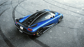 Koenigsegg, Cars, View From Above, Agera, Hh HD wallpaper