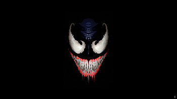 Minimal, villain, parasite, Venom, art HD wallpaper
