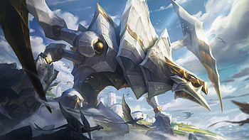 Skyforged Colossus — Cho'Gath (League of Legends) |, Video Game HD wallpaper