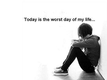 Today is the worst day of my life, worst day, worst, bad day, day HD wallpaper
