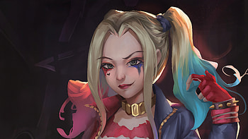 harleyquinn, harley-quinn, superheroes, artist, artwork, artstation HD wallpaper