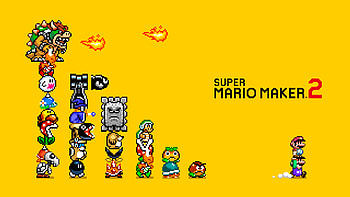 video game, Super Mario Maker 2 HD wallpaper