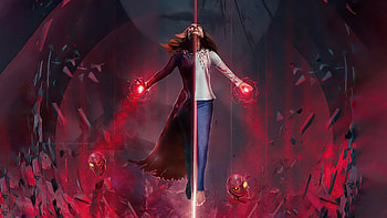 Scarlet Witch Of Mcu, scarlet-witch, superheroes, artist, artwork, digital-art HD wallpaper