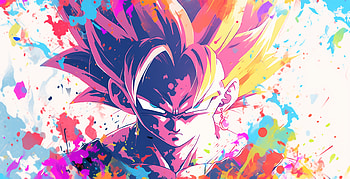 Pop Art Goku SSJ, Goku, Super Saiyan, Anime, Dragon Ball Z HD wallpaper