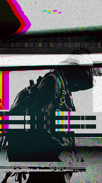 Glitch aesthetic, Digital distortion, Abstract chaos, Experimental visuals HD phone wallpaper
