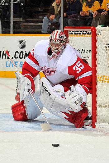Jimmy Howard, Sports icon, Goalie , Hockey HD phone wallpaper