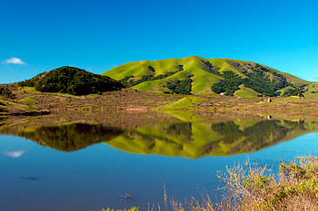 Nature, Water, Mountains, Lake HD wallpaper