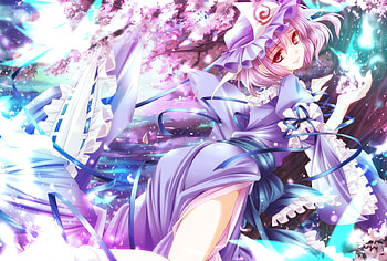 Saigyouji Yuyuko 202 New, classic, anime, game, touhou, wall, new, beauty HD wallpaper