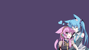 Luka and Miku, Hatsune Miku: Project DIVA HD wallpaper