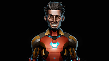 Iron Man Weird Smile, iron-man, superheroes, artist, artwork, digital-art, behance HD wallpaper