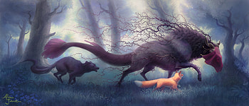 fantasy, Animal, Fantasy Animal HD wallpaper
