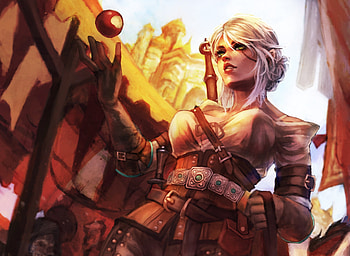 Ciri The Witcher Fantasy Artwork, ciri, the-witcher-3, games, ps4-games, xbox-games, pc-games, artist, digital-art, artwork, fantasy-girls HD wallpaper