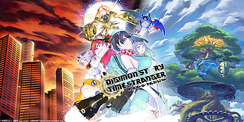Digimon Story: Time Stranger — Quad, Video Game, Digimon Story Time Stranger, Anime, Poster HD wallpaper