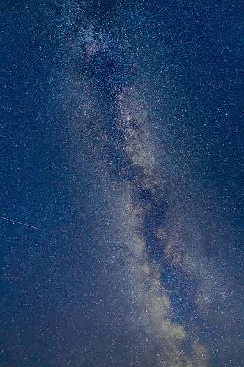 Universe, Stars, Dark, Starry Sky, Nebula, Starfall HD phone wallpaper
