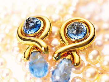 Gold, Miscellanea, Miscellaneous, Pearl, Earrings HD wallpaper