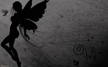 Dark Fairy Tale, fairie, girl, fantasy, dark HD wallpaper
