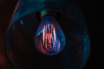 Dark, Shine, Light, Lamp, Light Bulb, Electricity HD wallpaper
