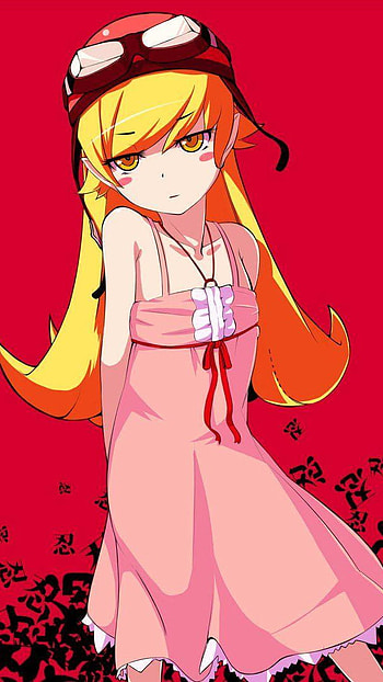 art of Shinobu Oshino, anime HD phone wallpaper