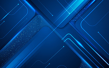 Blue, stripes, abstract, polygons, vector HD wallpaper
