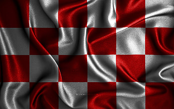 North Brabant flag, , silk wavy flags, dutch provinces, Day of North Brabant, fabric flags, Flag of North Brabant, 3D art, North Brabant, Europe, Provinces of Netherlands, North Brabant 3D flag, Netherlands HD wallpaper