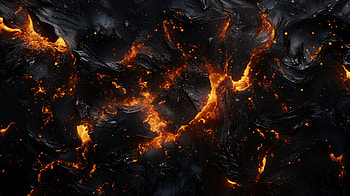 Artistic Dark Lava: Stunning Ultra, dark, lava, artistic HD wallpaper