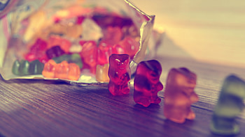 Gummy Bears, Candy , Delicious confection, Vibrant colors HD wallpaper